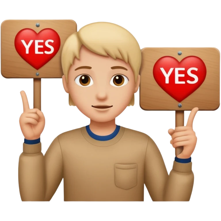  yes and no emoji