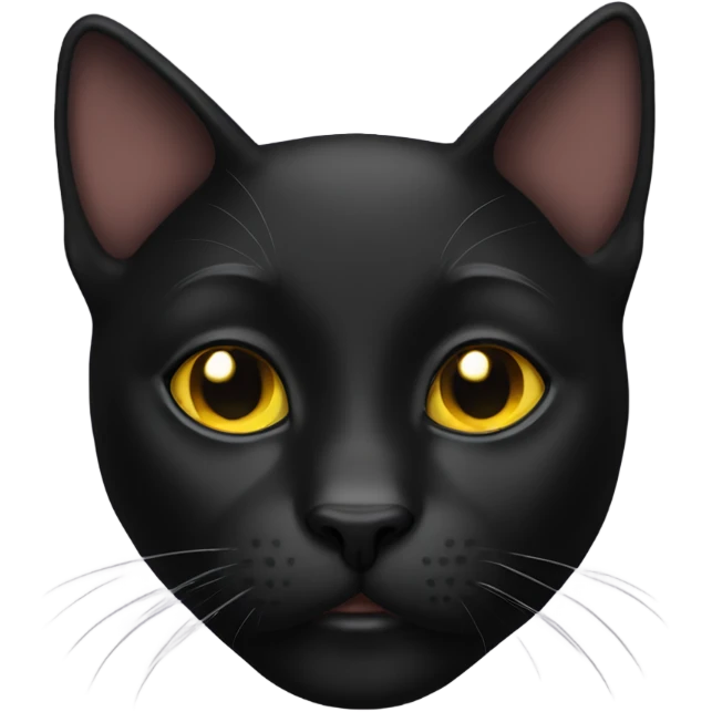 Black cat  emoji