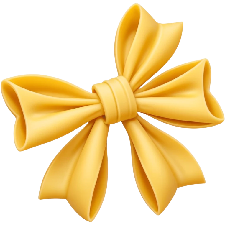 bow shaped pasta emoji