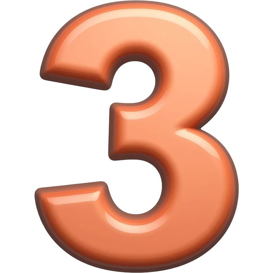 number cartoon emoji