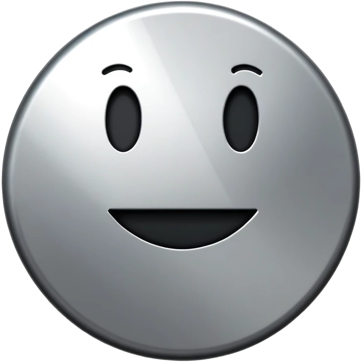 magnet with black and white separation emoji