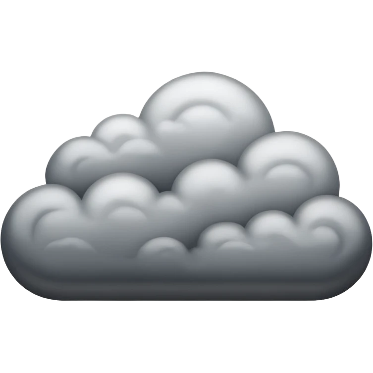 fight cloud emoji
