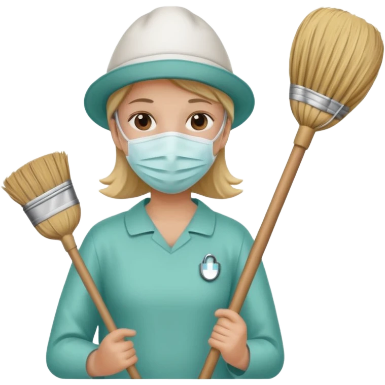 🏥🧹 emoji