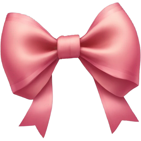 Couquette bow  emoji