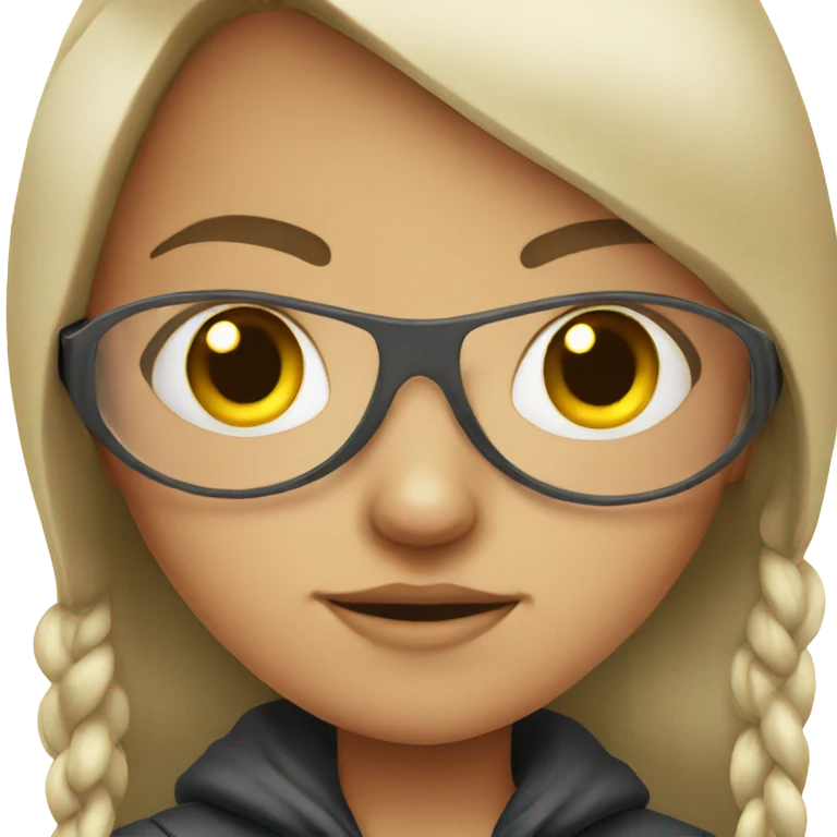 girl with eyepatch emoji