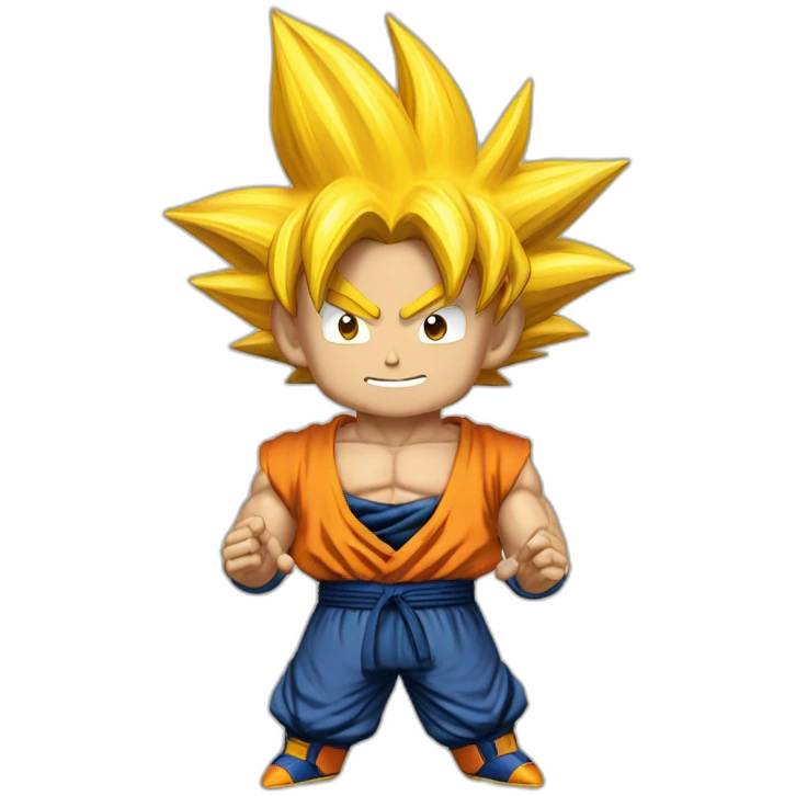 super sayain goku emoji