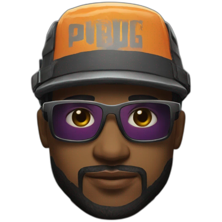 Neon pubg gamer emoji