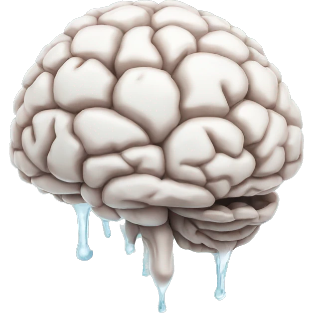 Brain freeze emoji
