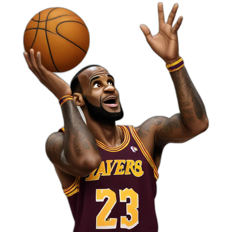 Lebron jams emoji