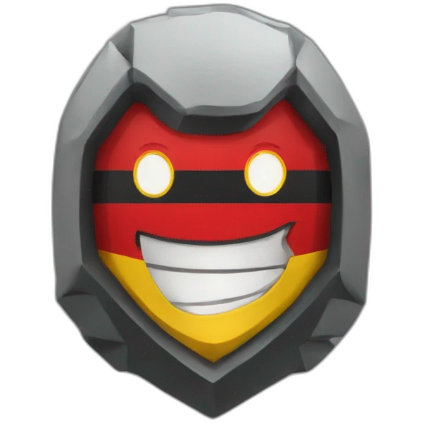 faça um escudo do flamengo emoji