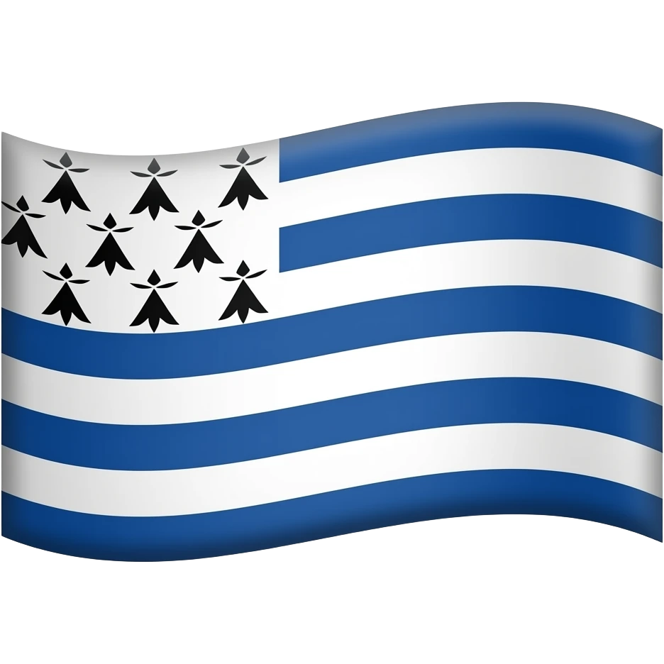 Drapeau breton emoji