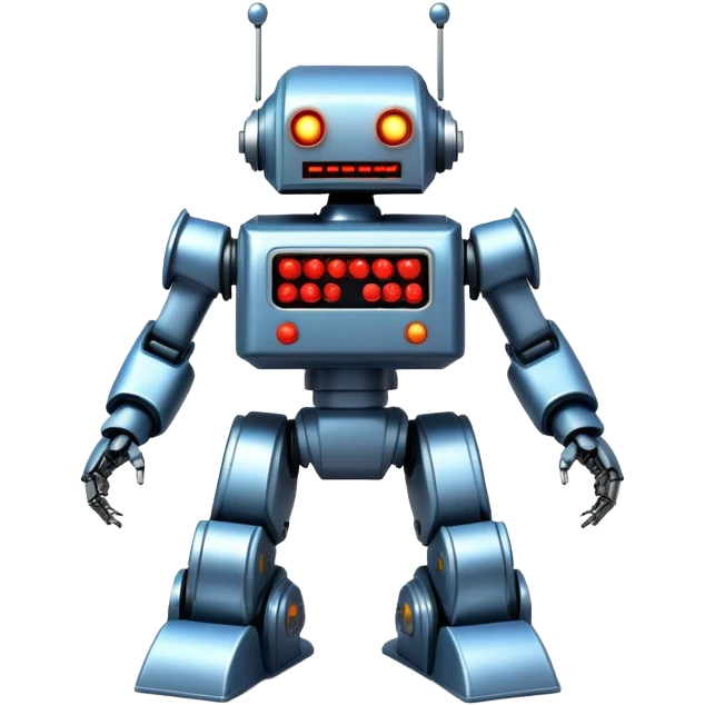 robot fighting space invaders emoji