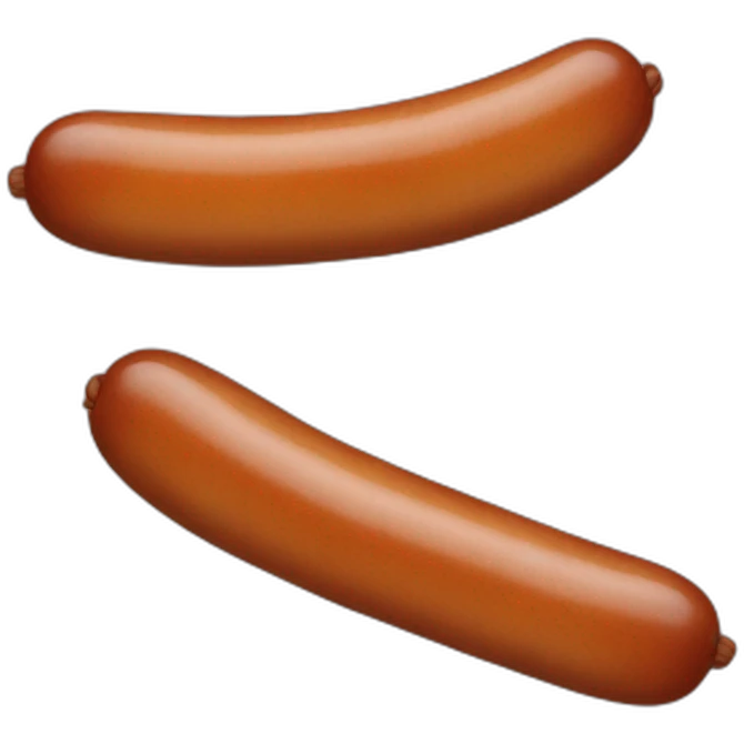 one saussage emoji