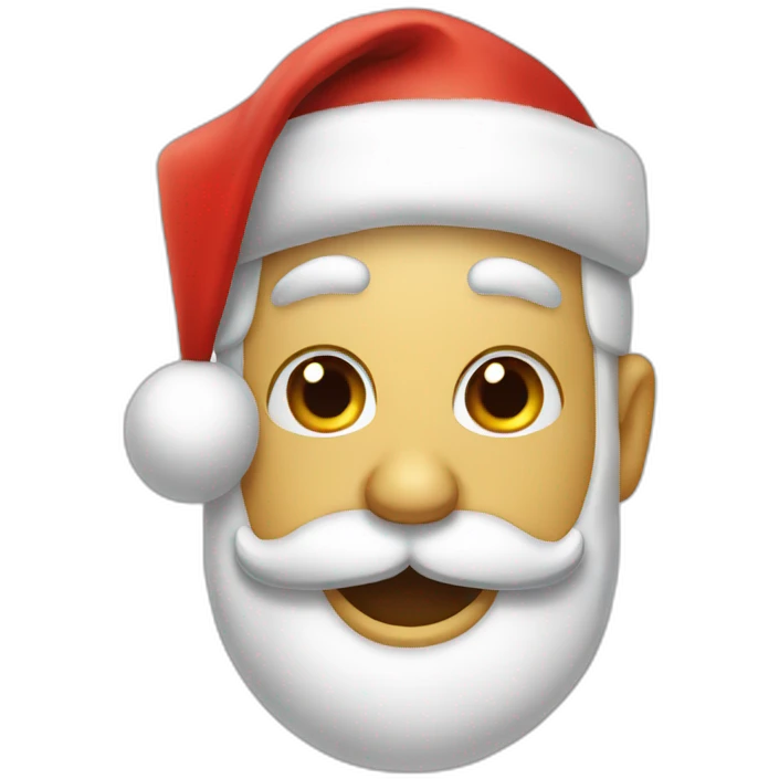 laugh-sob-santa-bowtie emoji