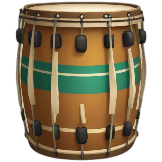 Kerala drum imoji emoji