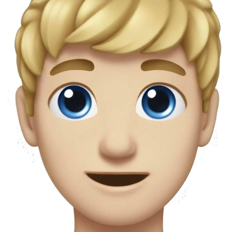 Chat britsh short haie yeux bleus emoji