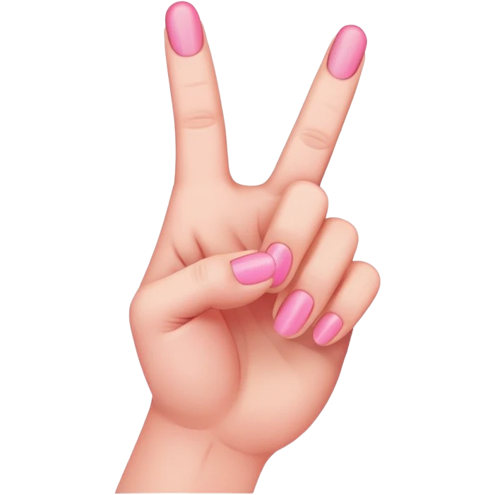 pink middle finger  emoji