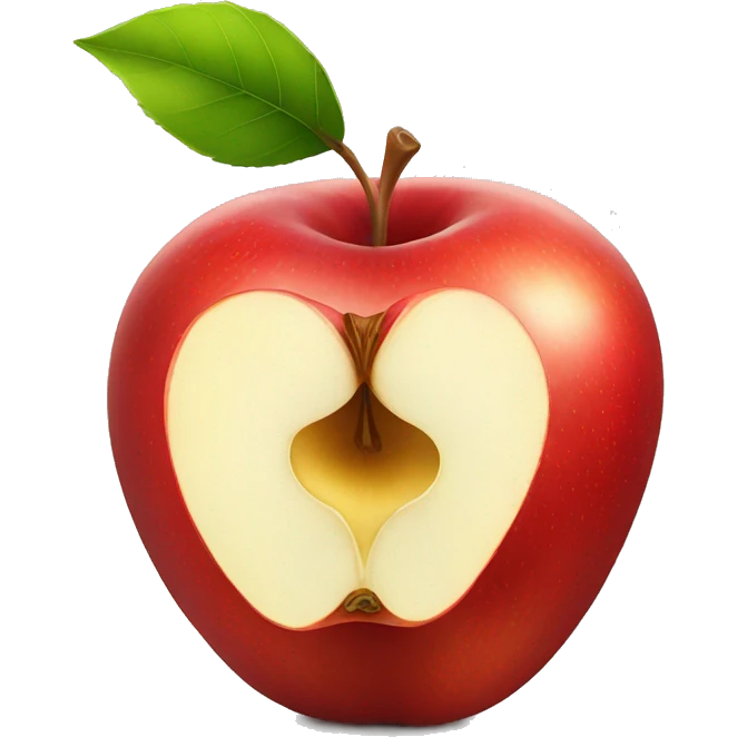 red apple emoji