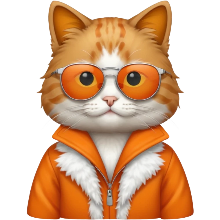 Cat wearing sunglasses emoji