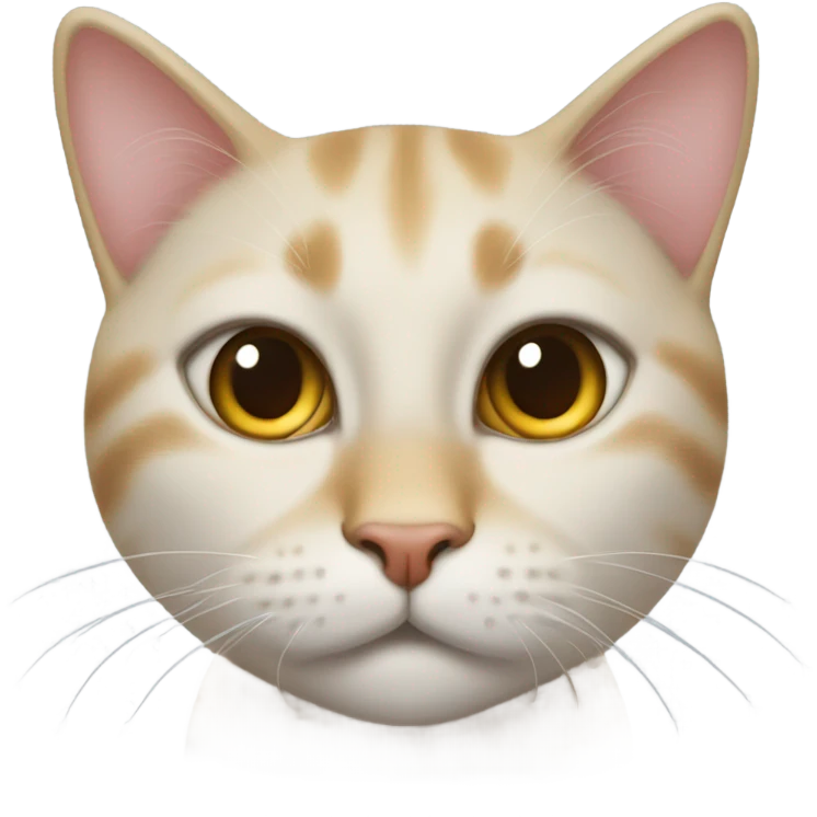 Cat lip bite emoji