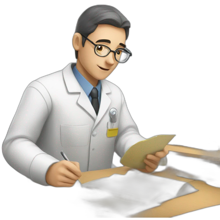 lab rat studying humans emoji