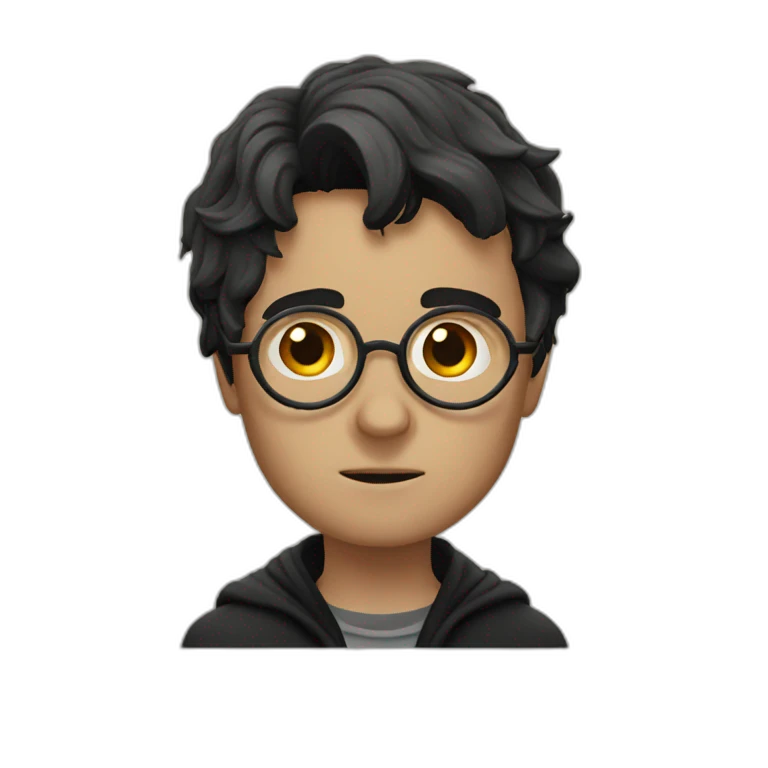 Harry Potter thinking emoji