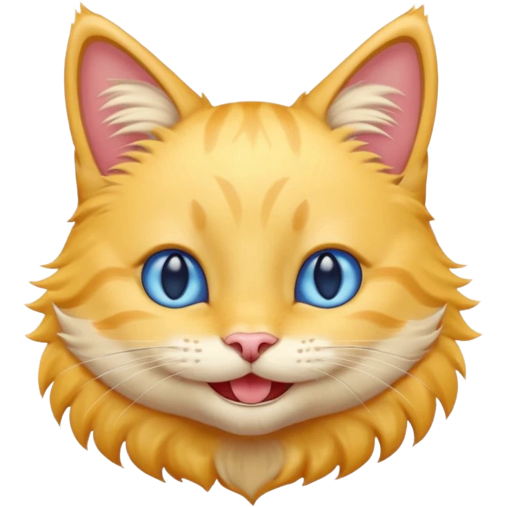  sunshine bluey eyes smiling  cat alot of happy emoji