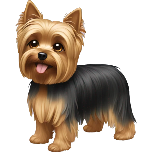 Yorkie dog emoji