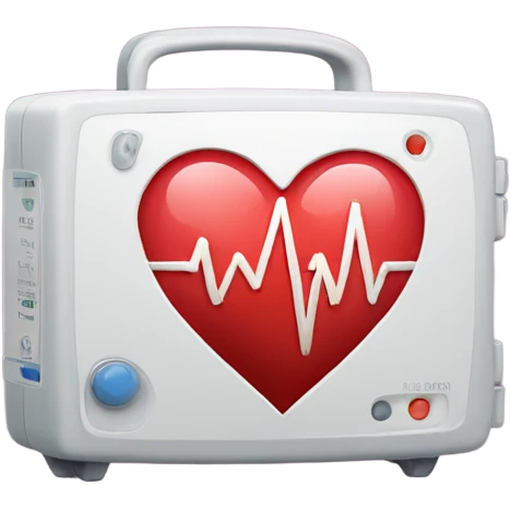 heart monitor emoji