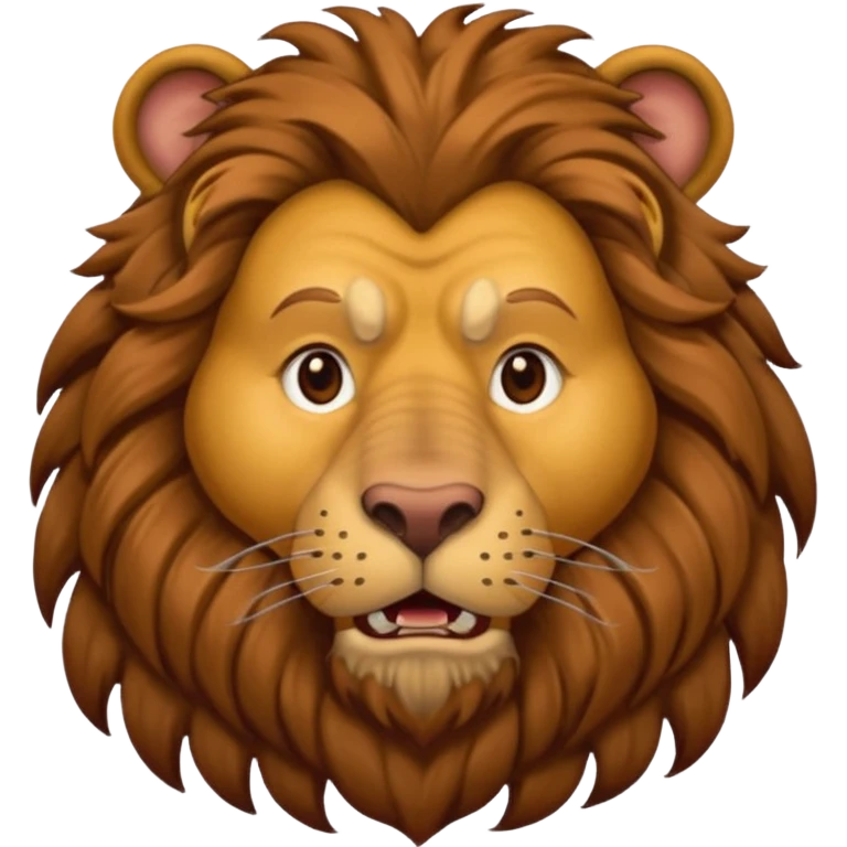 The Cowardly Lion from the Wizard of Oz emoji
