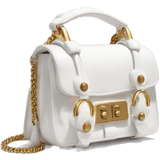 miu miu Arcadie leather mini-bag white  emoji