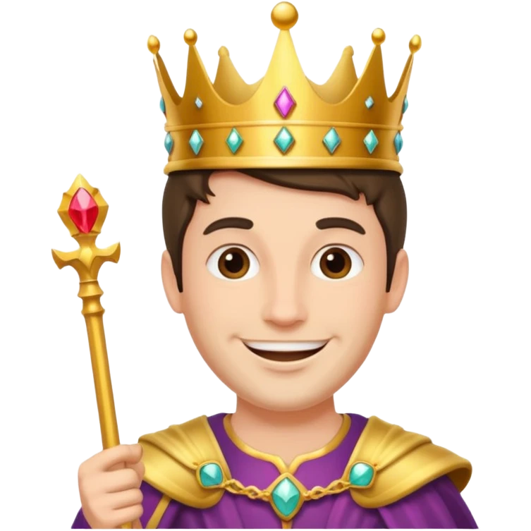 Drama king emoji