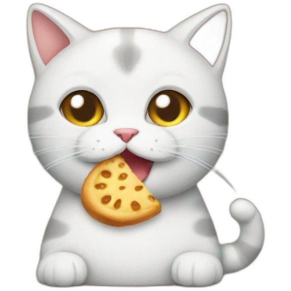 cat with eat emoji