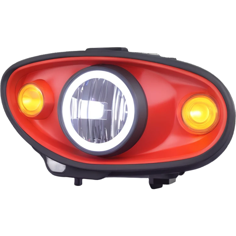 car headlight emoji