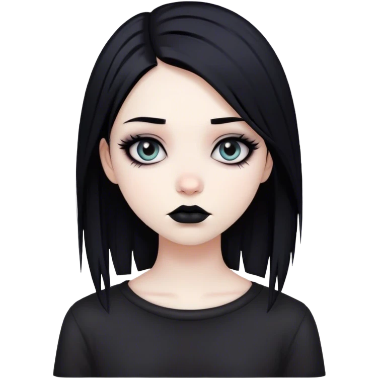 Emo girl  emoji