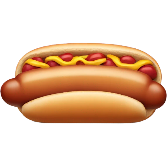 sad hot dog emoji