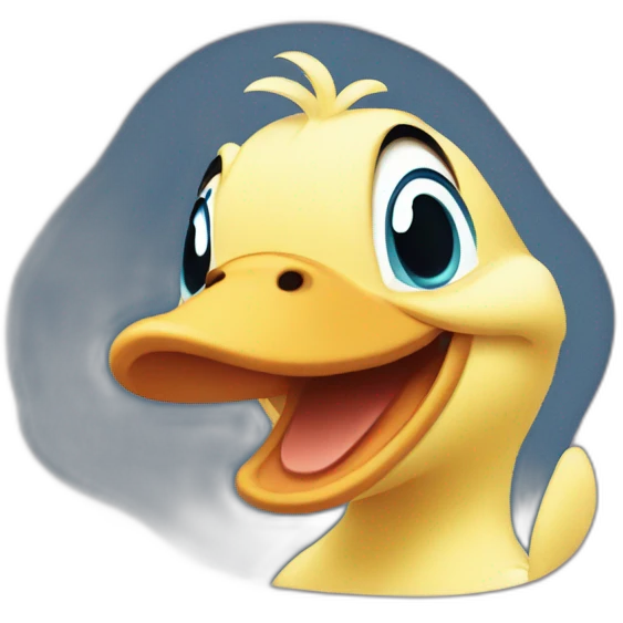 Stitch canard emoji