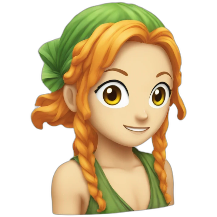 nami one piece emoji