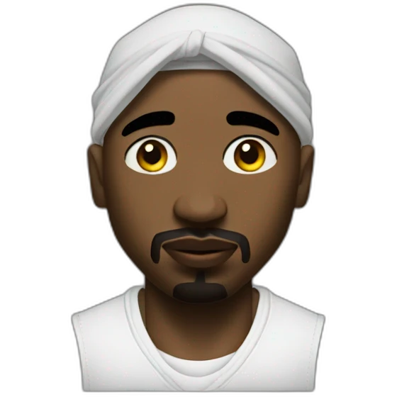tupac shakur emoji