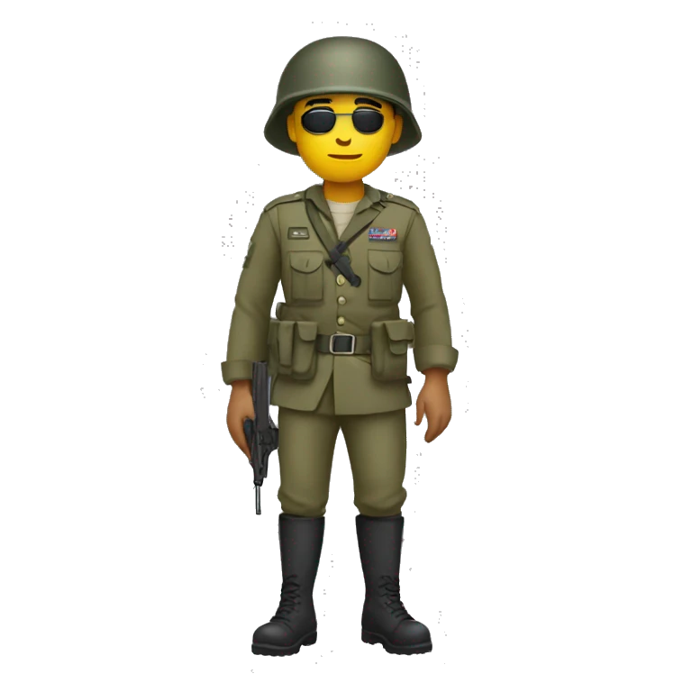 soldier emoji