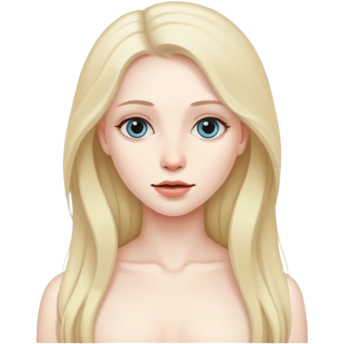 Голая женщина  emoji