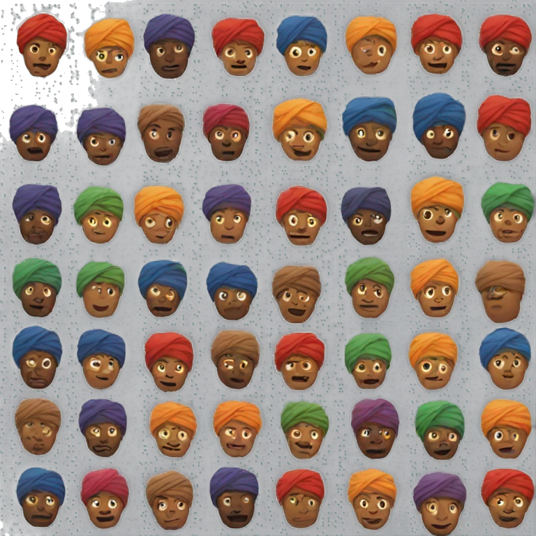 Guy with turban emoji