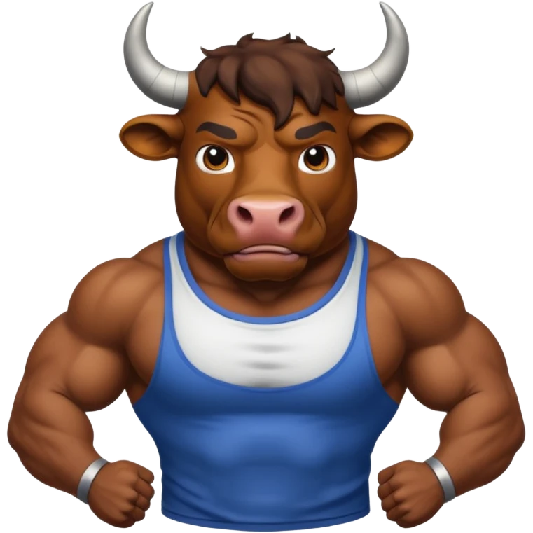 bull with shirt emoji
