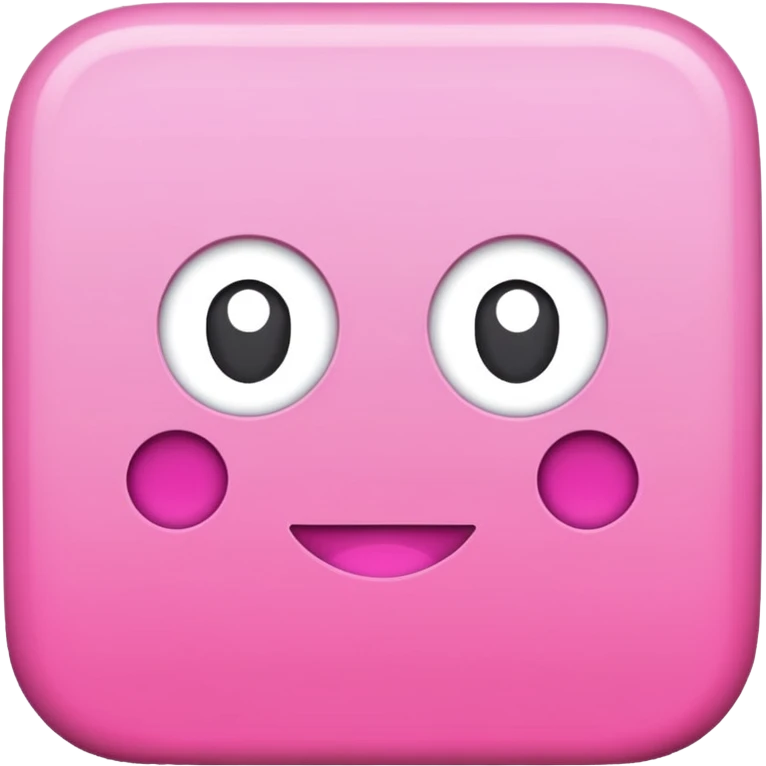 pink square emoji