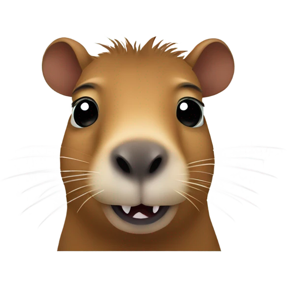 Capybara emoji