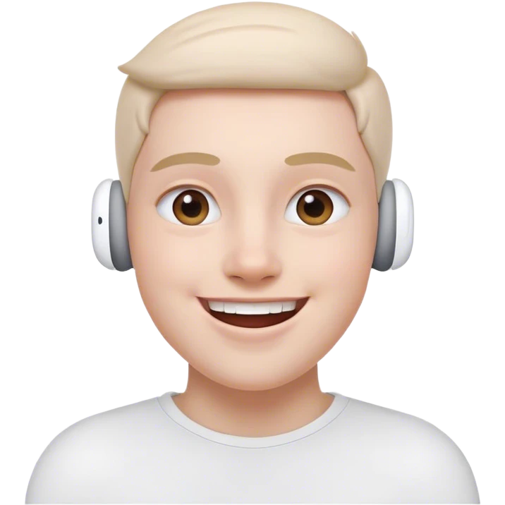 happy emoji airpods emoji