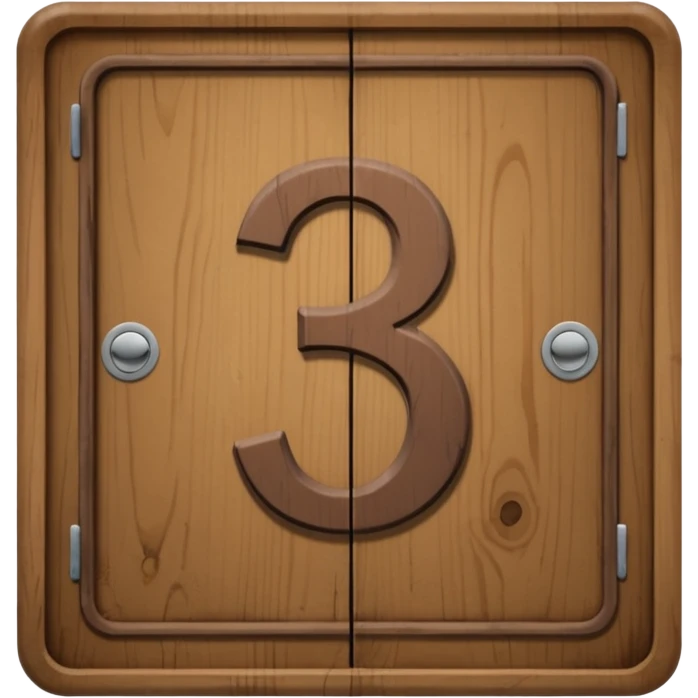 hotel room number wood sign near door 309 emoji