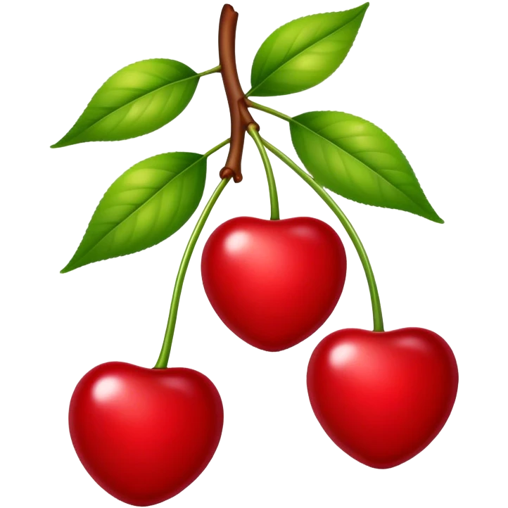 big cherry  emoji