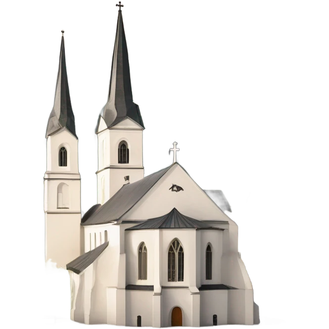 Hallstatt church emoji