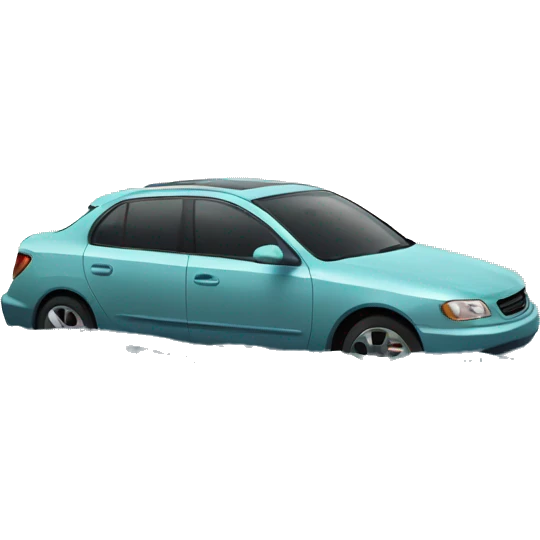 Car in the lake emoji